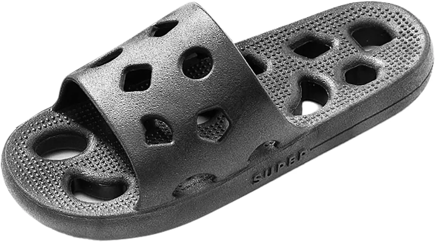 Mens Shower Shoes Slides for Women Mens Slides Shower Shoes Women Comfortable Dorms Bathroom Slippers
