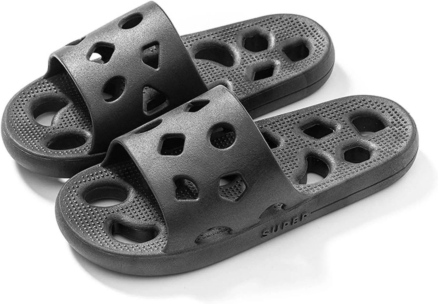 Mens Shower Shoes Slides for Women Mens Slides Shower Shoes Women Comfortable Dorms Bathroom Slippers
