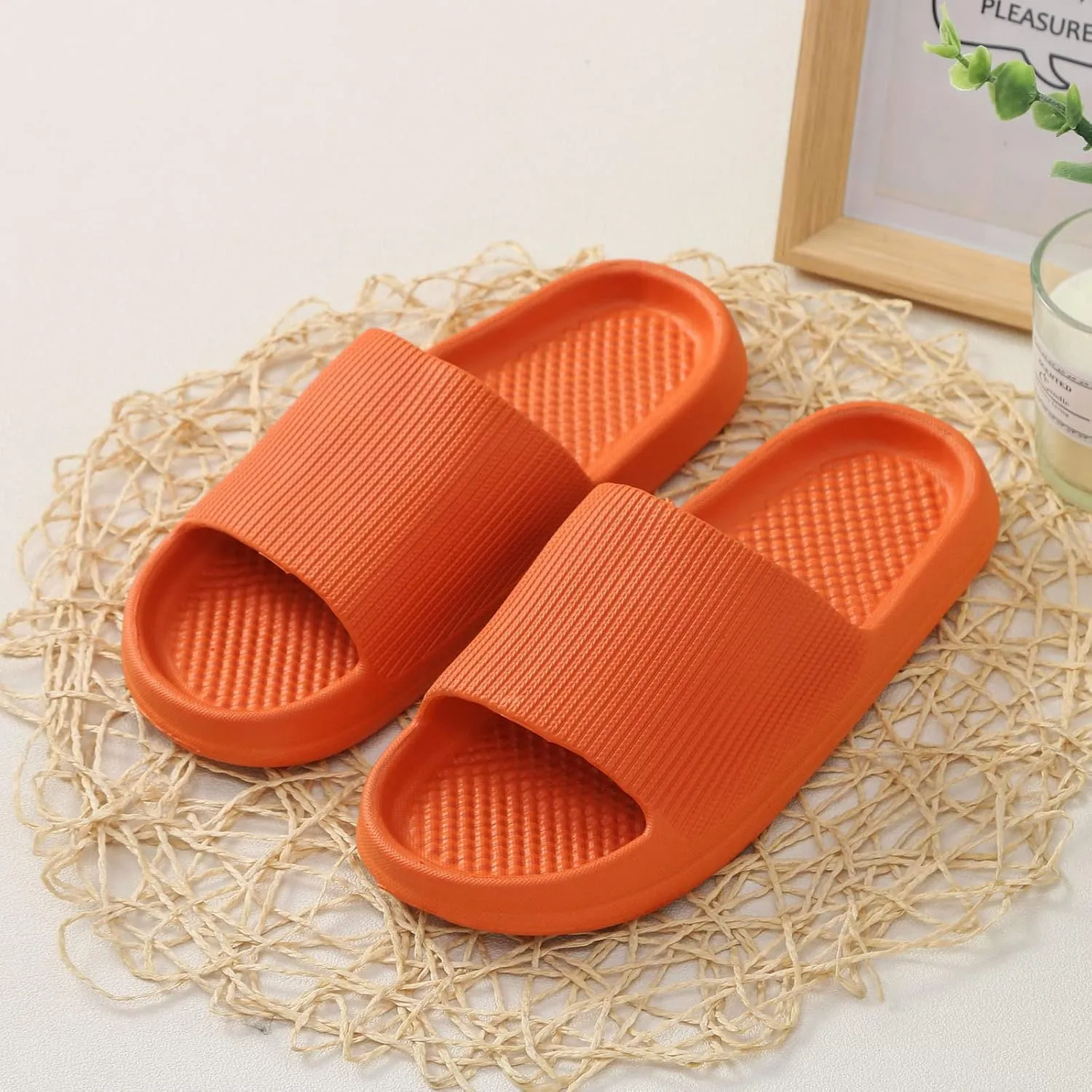 Mens Slides Womens Slides Mens Shower Shoes Shower Shoes Women Soft Sole Indoor Outdoor Lightweight Slippers