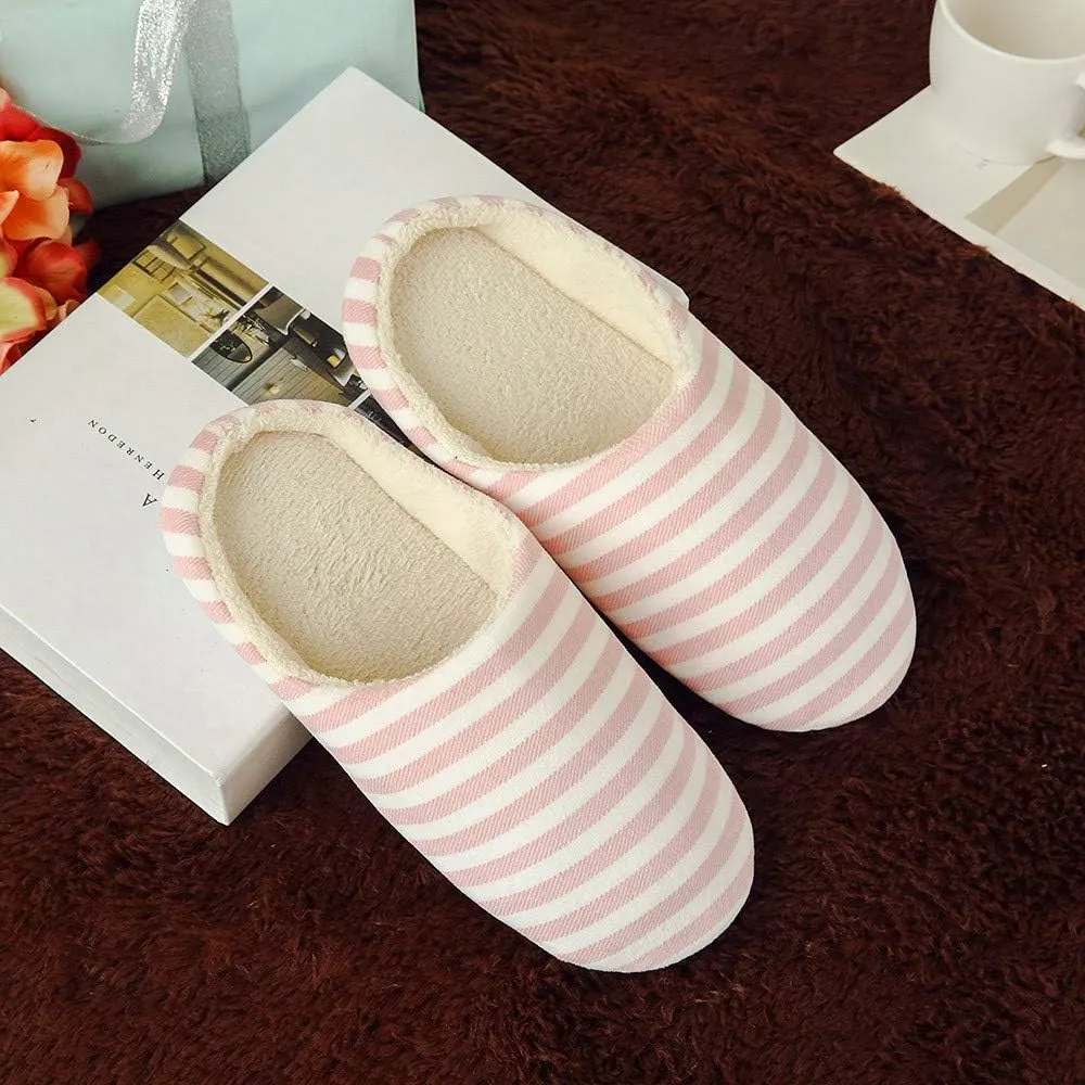 Mens Soft Sole House Slippers Slip On House Shoes Womens Slippers with Arch Support No Fur Comfy Slippers for Women Size 11 Christmas Wrapping Paper Gifts for Him 2023
