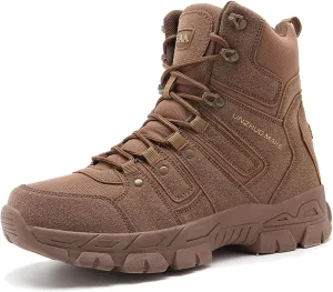 Men's Tactical Boots Lightweight Hiking Boots Water-resistant Military Army Boots Ankle Duty Hunting Boots
