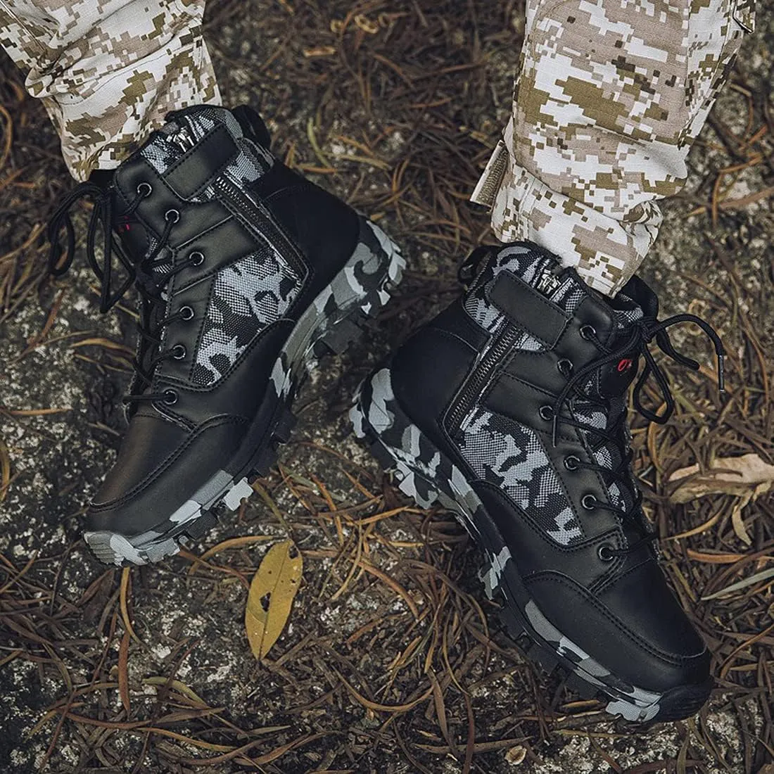 Mens Waterproof Hiking Boots High Rise