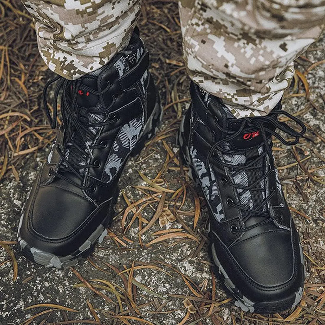 Mens Waterproof Hiking Boots High Rise