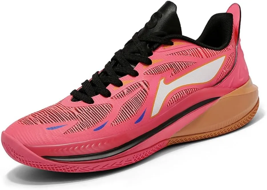Men's Women's Basketball Shoes High Top Ultra-Light Fashion Anti Slip Breathable Sneakers