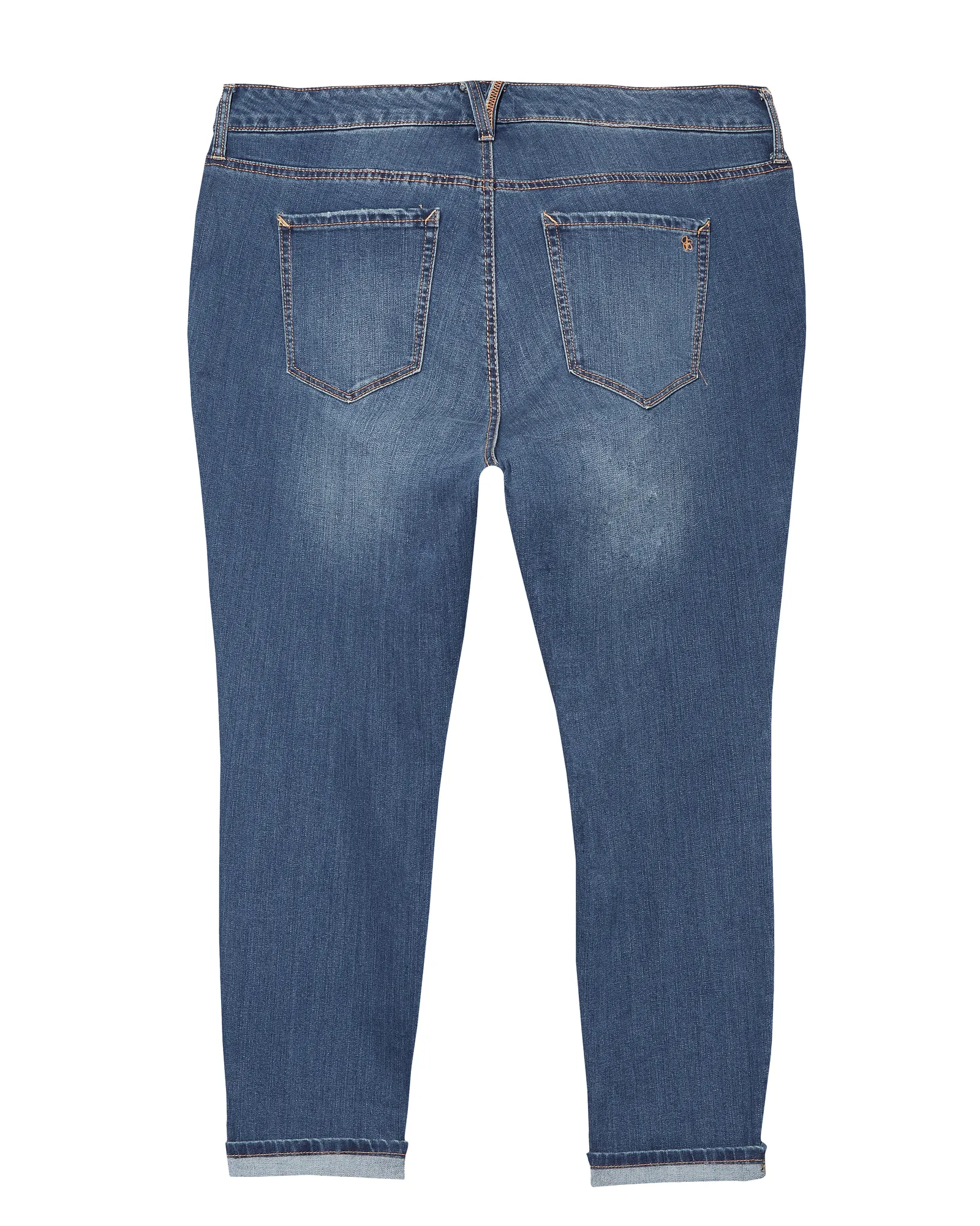Naomi Button Fly Skinny Jean | Medium Wash