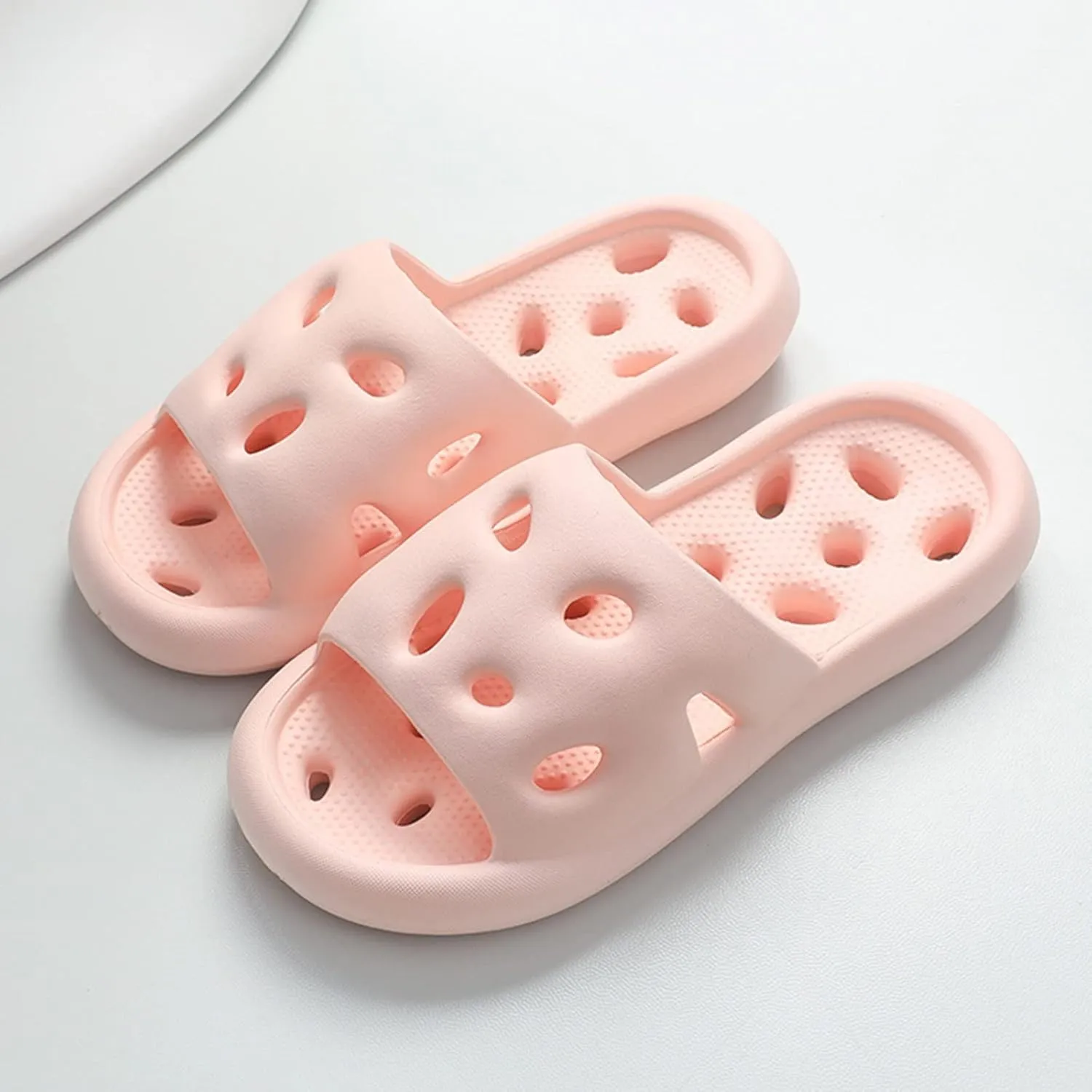 Pillow Slippers Women and Men Indoor Slipper Mens Bath Slippers Cloud Slides Comfortable Open Toe Non Slip