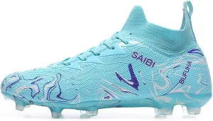 Professional Men's Indoor and Outdoor Sports Training Football Shoes, Lightweight and Breathable Cleats Shoes