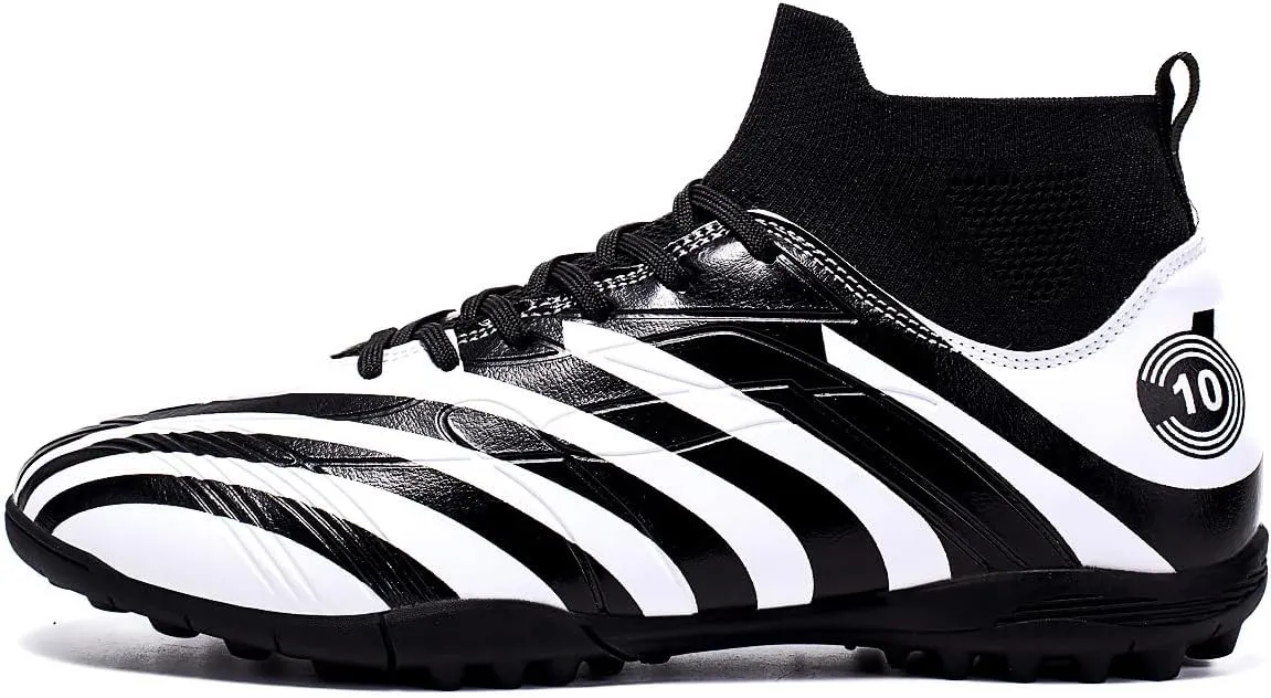 Professional Men's Lightweight and Breathable Indoor and Outdoor Training Sports Football Shoes with Cleat