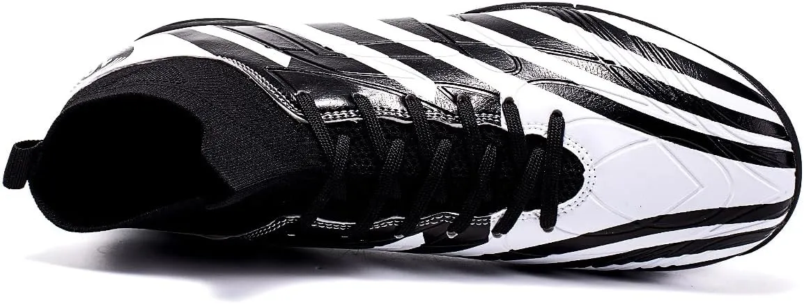 Professional Men's Lightweight and Breathable Indoor and Outdoor Training Sports Football Shoes with Cleat