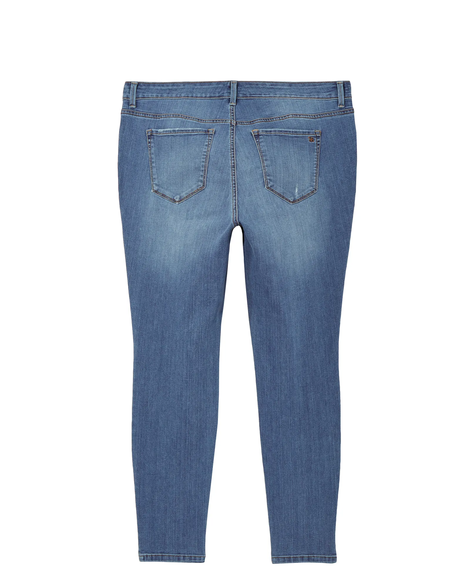 Roni Destructed Super Skinny Jean | Medium Wash