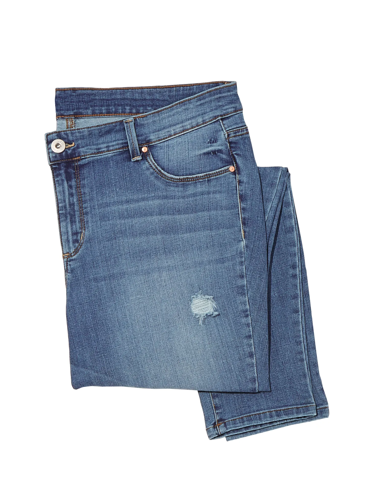 Roni Destructed Super Skinny Jean | Medium Wash