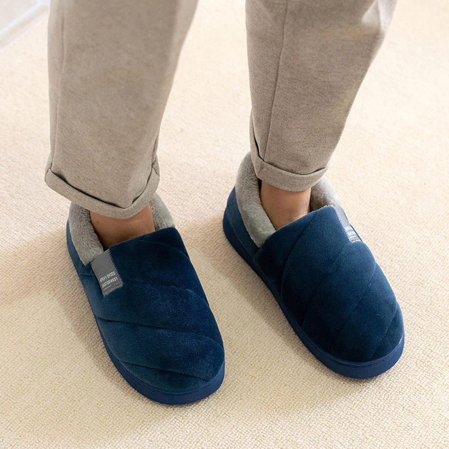 SBGMoSJ Warm Slippers for Women Outdoor Comfy House Slippers Supportive House Slippers Funny Slippers for Men Indoor Nightmare Before Christmas Shirt Gifts for Him 2023