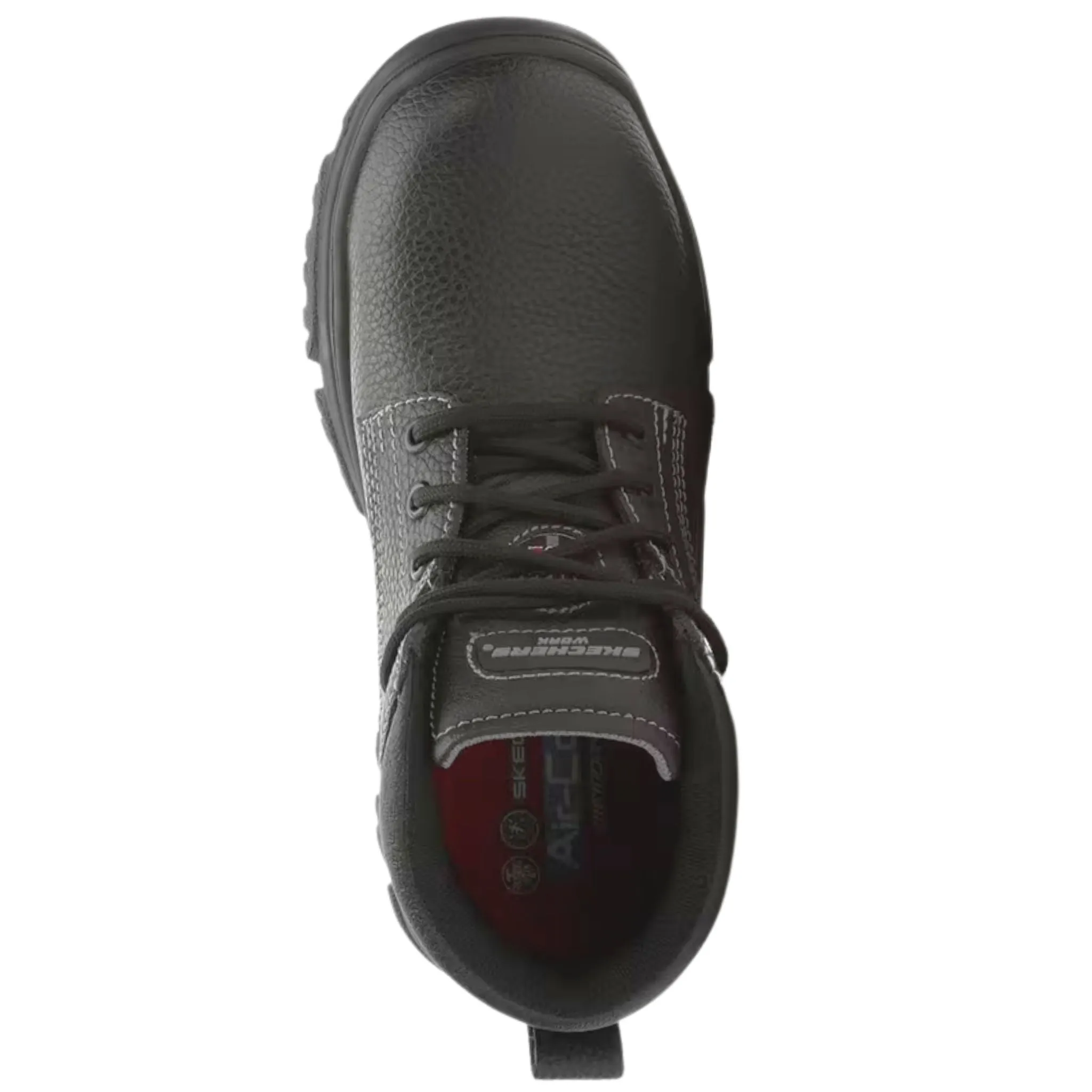 Skechers Women's 77241 Burgin Krabok Black Steel Toe Work Boots