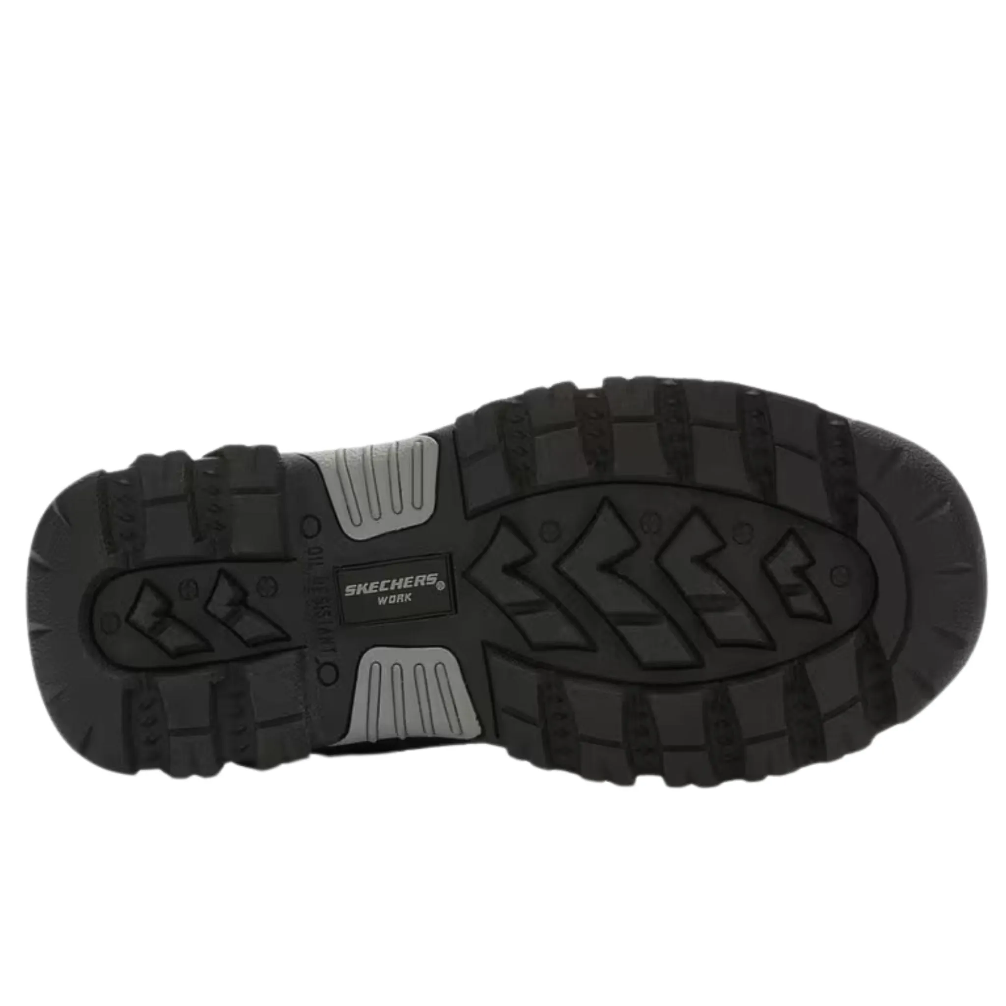 Skechers Women's 77241 Burgin Krabok Black Steel Toe Work Boots