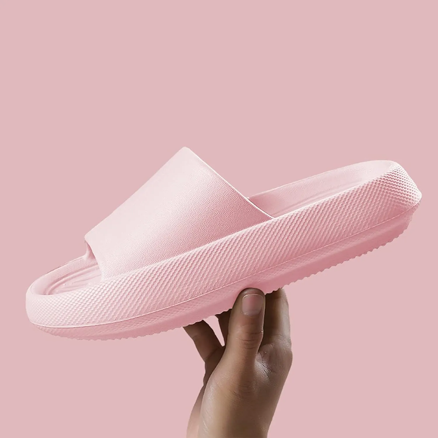 Slides for Men Slides for Women Mens Slippers Shower Shoes Women Spa Ultimate Comfort Drainage Hole Slippers