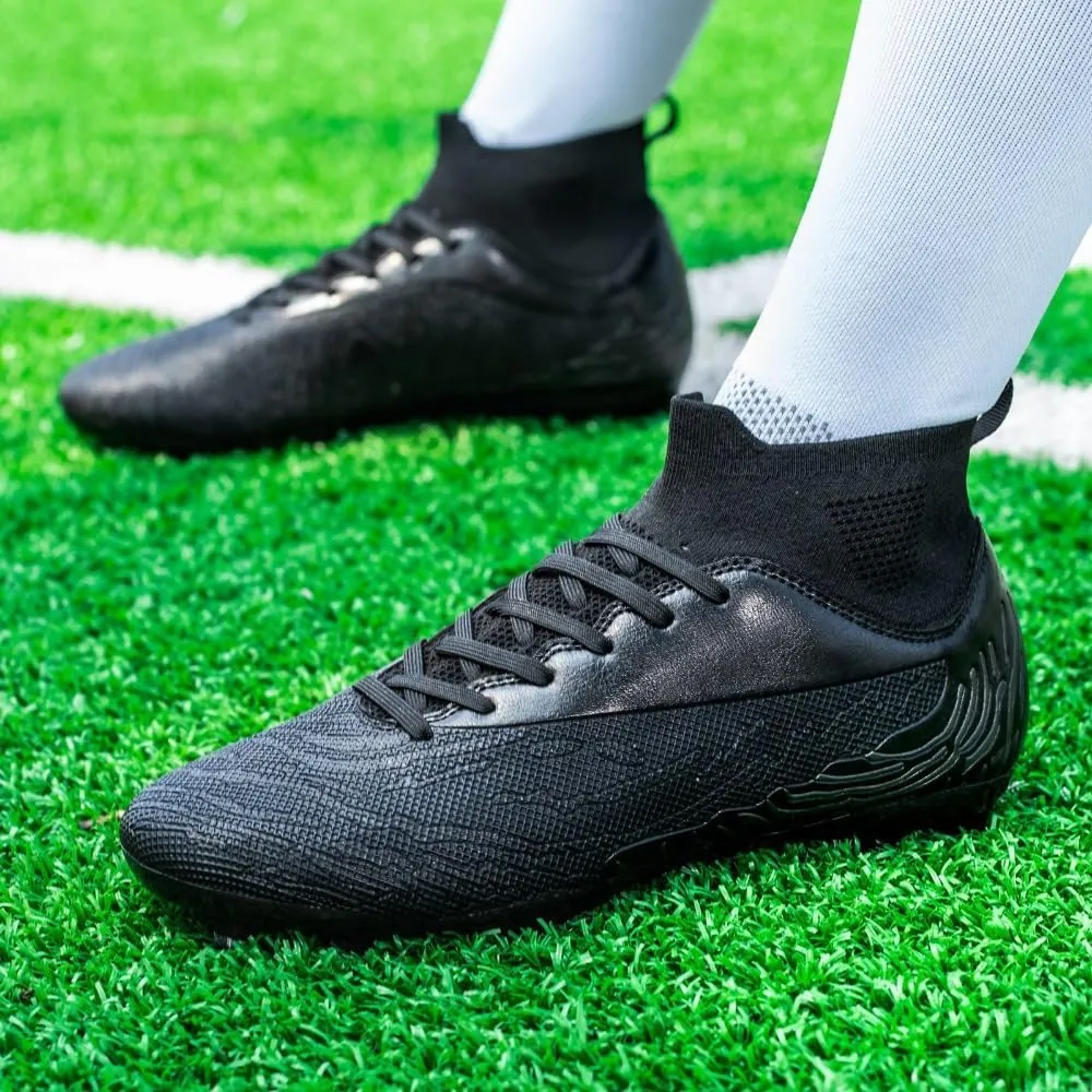 Soccer Cleats for Men Women & Big Boys - Indoor Outdoor AG/FG, TF, Training Shoes - Unisex-Adult Lightweight Football Cleats