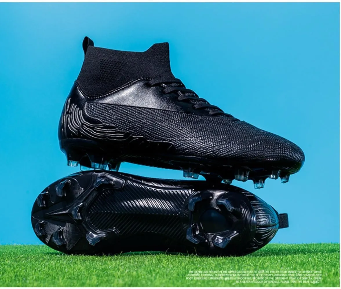 Soccer Cleats for Men Women & Big Boys - Indoor Outdoor AG/FG, TF, Training Shoes - Unisex-Adult Lightweight Football Cleats