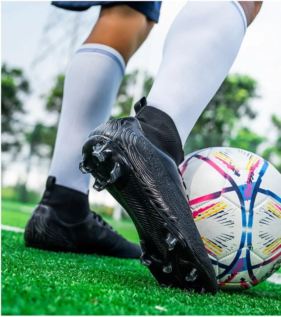 Soccer Cleats for Men Women & Big Boys - Indoor Outdoor AG/FG, TF, Training Shoes - Unisex-Adult Lightweight Football Cleats