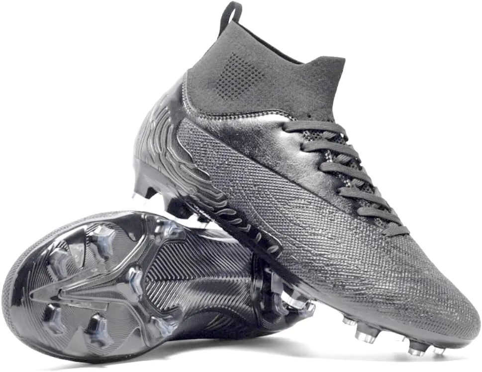 Soccer Cleats for Men Women & Big Boys - Indoor Outdoor AG/FG, TF, Training Shoes - Unisex-Adult Lightweight Football Cleats