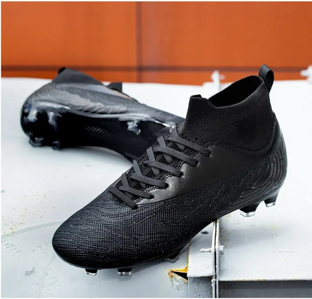 Soccer Cleats for Men Women & Big Boys - Indoor Outdoor AG/FG, TF, Training Shoes - Unisex-Adult Lightweight Football Cleats