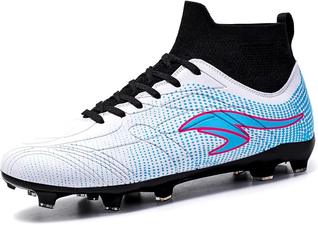 Sports Football Shoes for Men, Lightweight and Breathable Nail Shoes