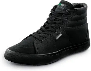 SR Max L.A., Men's, Black, High Top Athletic Style, MaxTrax Slip Resistant, Soft Toe Work Shoe