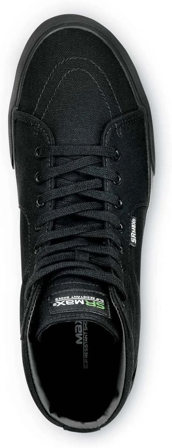 SR Max L.A., Men's, Black, High Top Athletic Style, MaxTrax Slip Resistant, Soft Toe Work Shoe