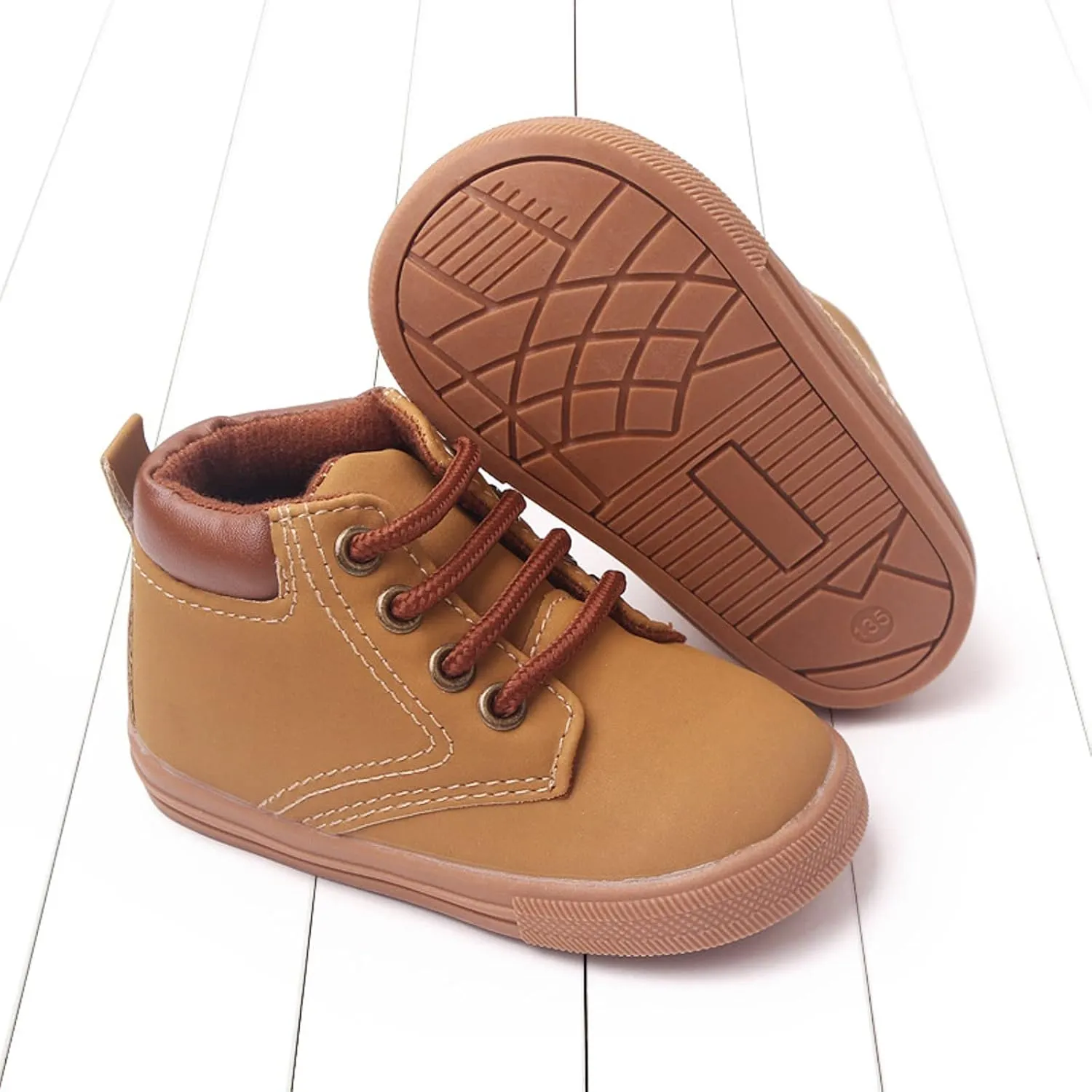 Summer Children Infant Toddler Shoes Boys and Girls Sports Shoes Flat Bottom Non Slip Round Toe High Top Solid Color Hook Loop Infant Water Socks