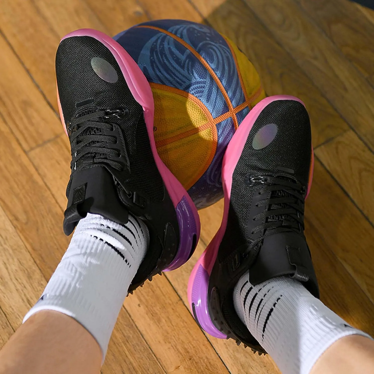 Unisex Basketball Shoes, Lightweight and wear-Resistant Basketball Shoes, Men's Fashionable Sports Shoes
