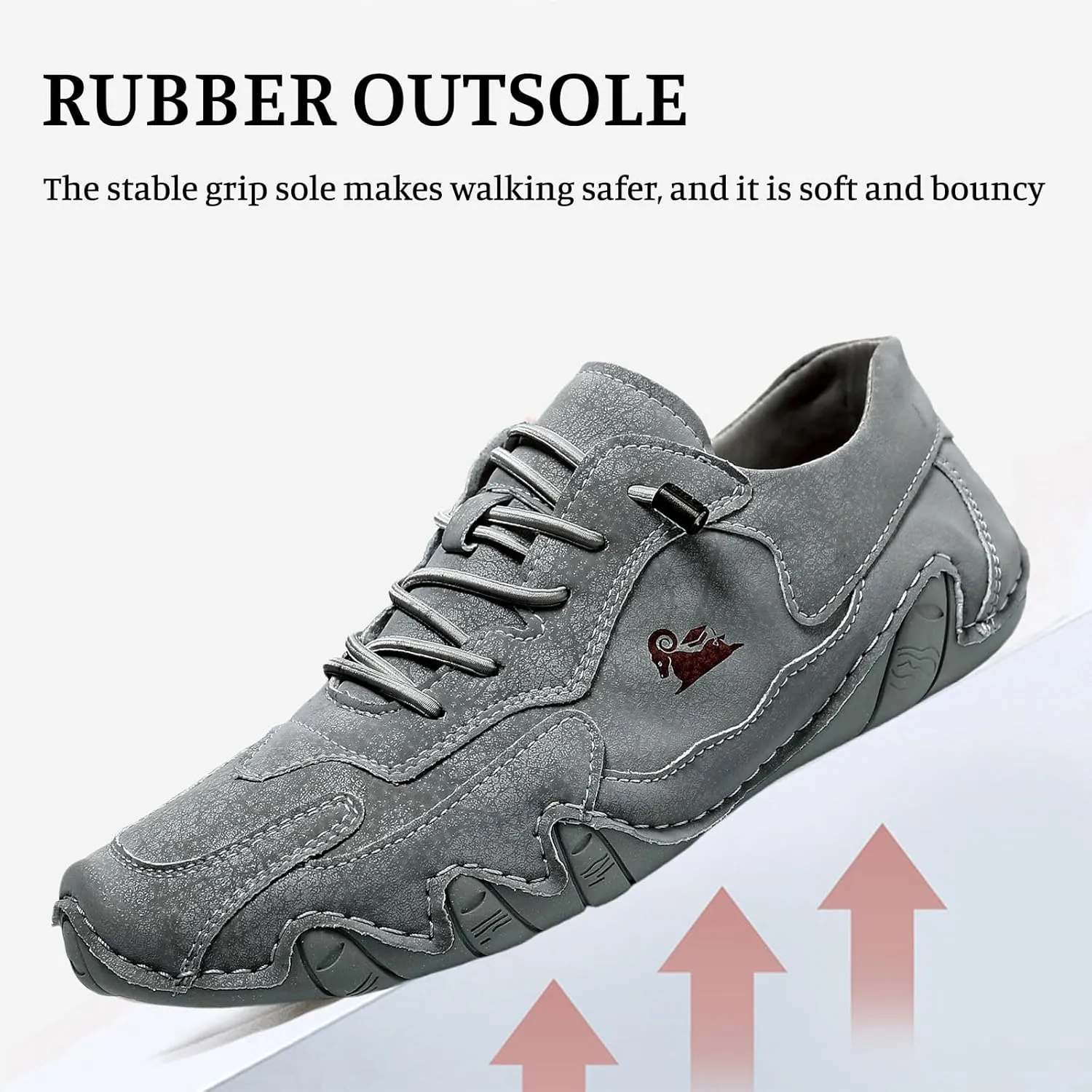 Vogany Shoes Orthopedic Sneakers for Men Women Driving Casual Slip On Shoes Fashion Sneakers Comfort Handmade Chukka Dress Walking Shoe Minimalist Boot Lightweight Commute Shoe Unisex