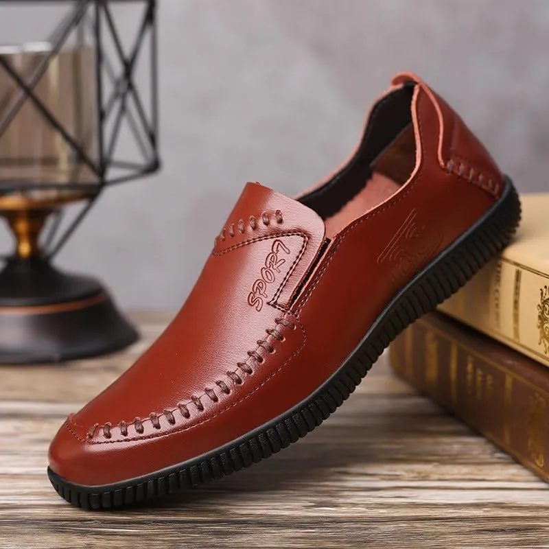 Walking Shoes for Men Mens Loafers Wedding Dress Shoes Slip-On Loafers for Men Suit Shoes