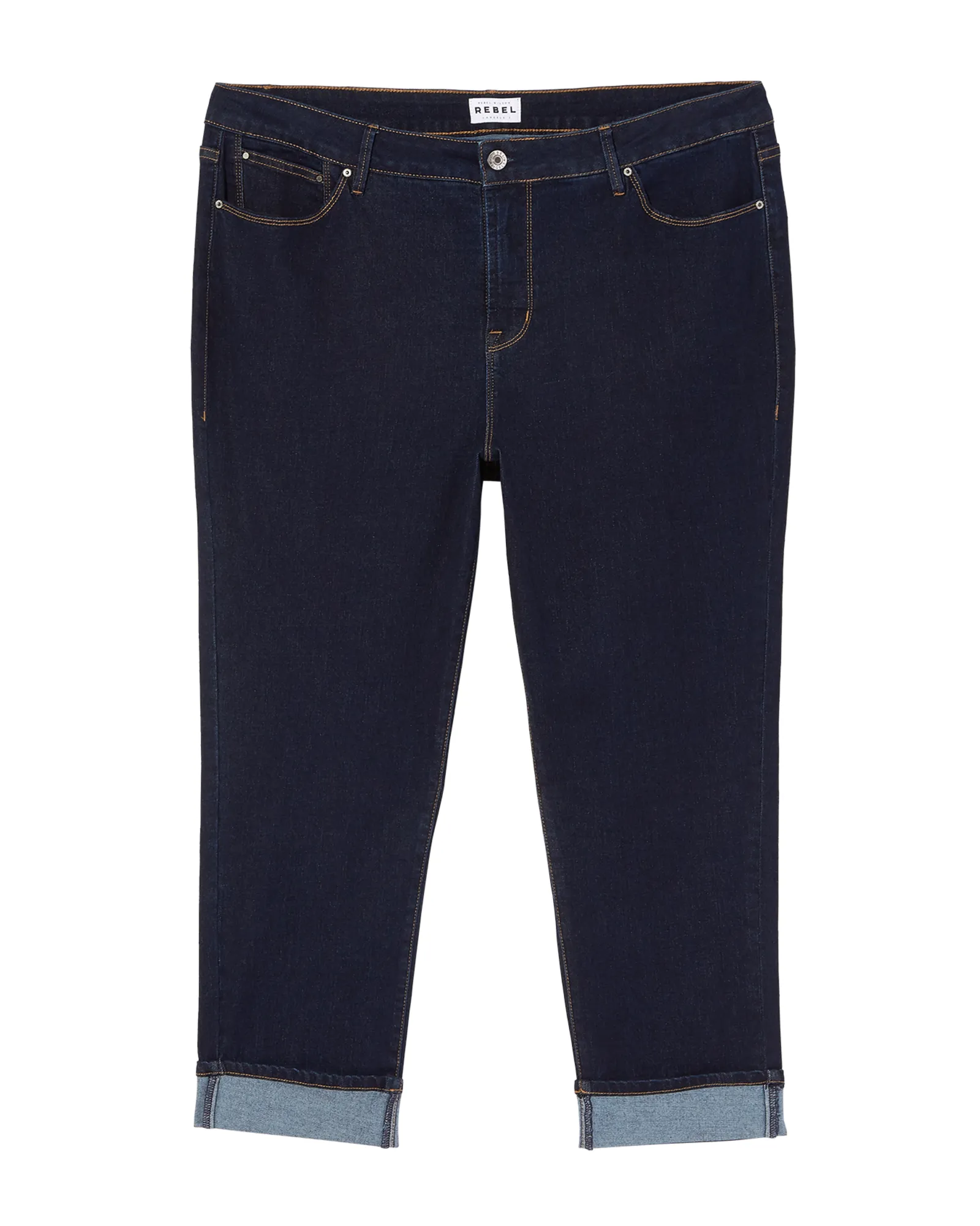 Westbury Rolled Cuff Cropped Skinny Jean | Medium Wash