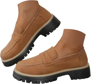 Women Orthoture Orthopedic Platform Loafers,Orthoture Womens Walking Shoes,Loafers Walking Loafers Women Comfort Orthoture-Orthopedic Platform Loafers