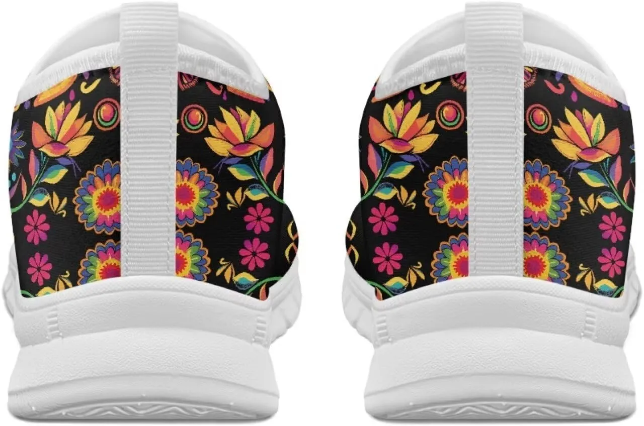 Women's Animals Sneaker Casual Lightweight Anti-Skid Outdoor Shoes Cozy Low-Top Slip On Holiday Running Sneaker for Ladies US 5.5-11.5