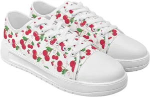 Women's Canvas Slip On Shoes Casual Lightweight Walking Sneakers Fashion Low Top Canvas Tennis Shoe Size 6-13.5 White Sole