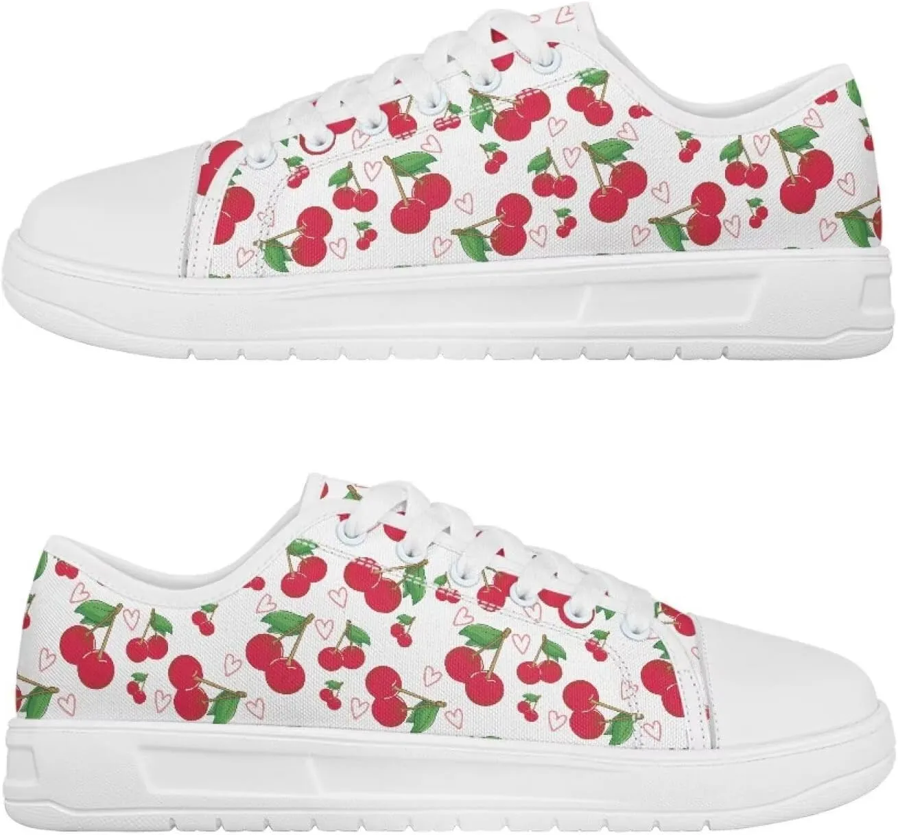 Women's Canvas Slip On Shoes Casual Lightweight Walking Sneakers Fashion Low Top Canvas Tennis Shoe Size 6-13.5 White Sole
