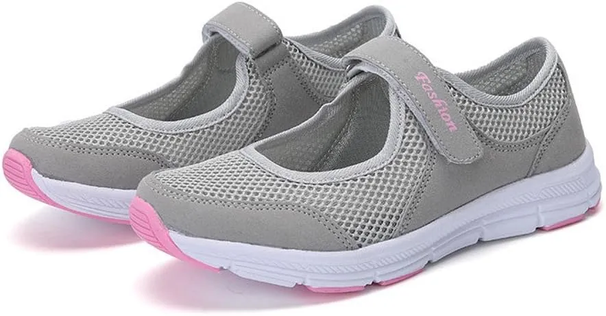 Women's Fashion Sneaker Non Slip Breathable Lightweight Comfortable Lace Up Mens Walking Shoes Wide Width Black Platform Loafers Women Women's Wide Width Sneakers