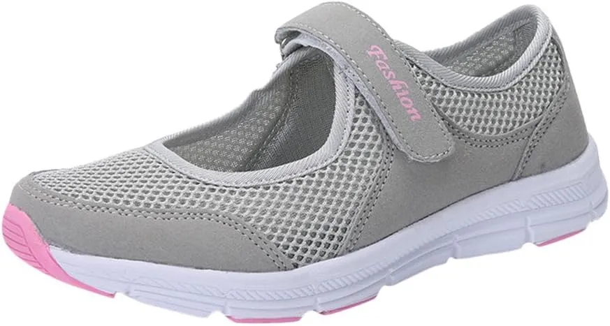 Women's Fashion Sneaker Non Slip Breathable Lightweight Comfortable Lace Up Mens Walking Shoes Wide Width Black Platform Loafers Women Women's Wide Width Sneakers