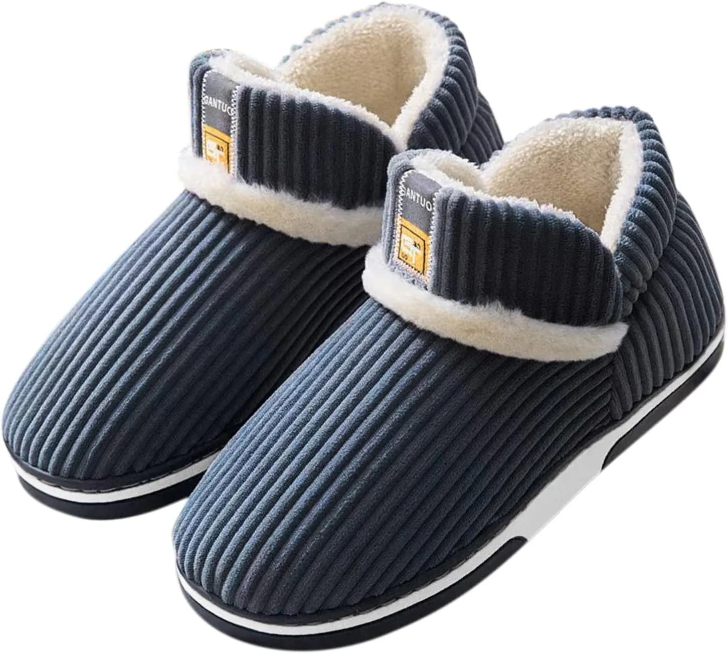Women's Slippers Cozy House Shoes Soft Slip-On Indoor Outdoor Fuzzy Slipper Booties Dinosaur House Shoes Sneaker Slippers for Men Christmas Ribbon Gifts for Him 2023