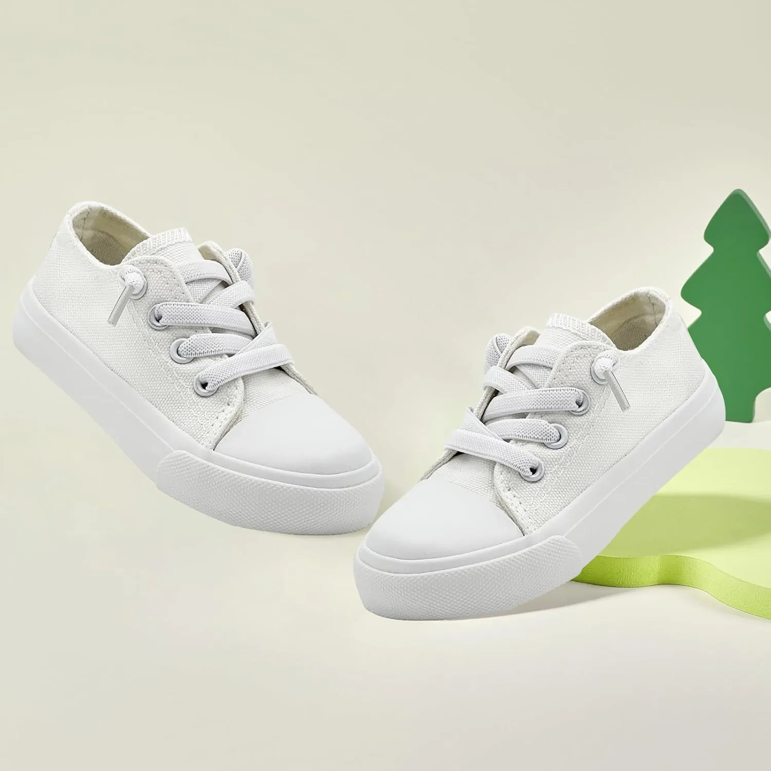 xinran&shengli Toddler Kid Canvas Shoes Boys and Girls Slip On Sneakers Toddler Little Kid Big Kid Lowtop Sneakers Shoes